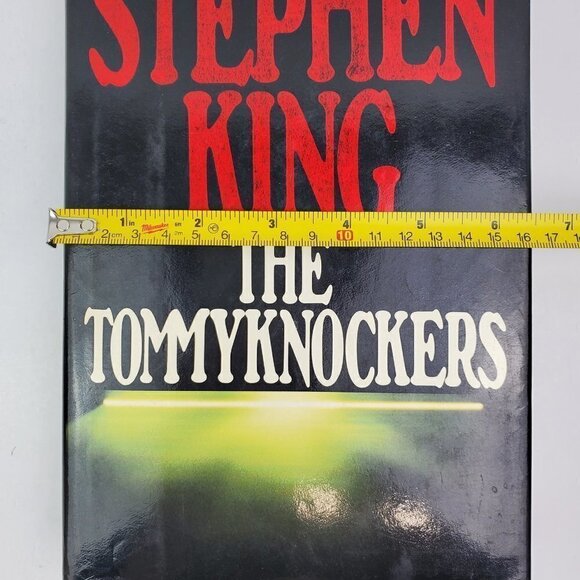 Stephen King Tommyknockers First Edition 2nd State Red 1987 'Permissions' Book - Picture 12 of 12